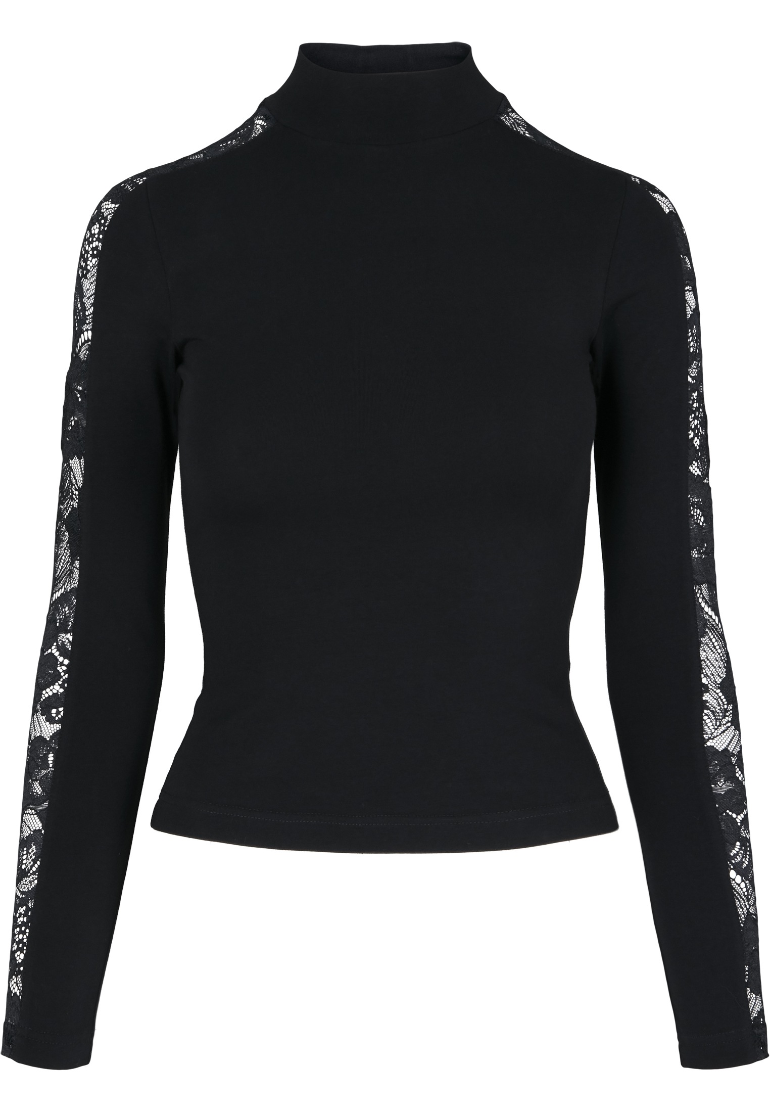 URBAN CLASSICS T-Shirt »Damen Ladies Lace Striped LS«, (1 tlg.) shoppen |  I\'m walking