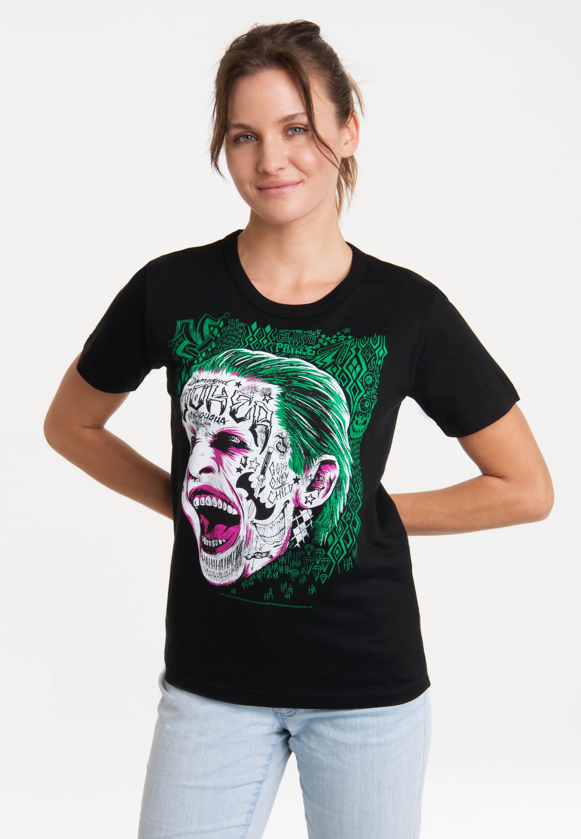 mit online LOGOSHIRT Joker«, - T-Shirt lizenziertem Print »Suicide Squad