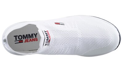 Tommy Jeans Slip-On Sneaker »TOMMY JEANS FLEXI SOCK RUNNER«, mit praktischer Anziehlasche kaufen
