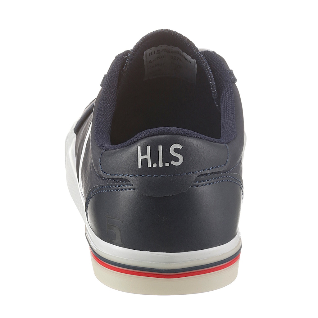 H.I.S Sneaker, mit Kontrast-Details