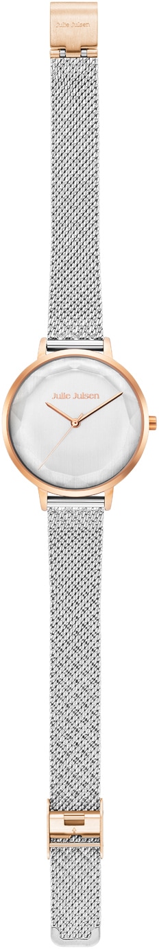Julie Julsen Quarzuhr »Beauty Uhr mit Rosé kaufen - tlg., Geschenkset 2 JJW1176RGSME-SET«, (Set, Spiegel) Silver, walking | I\'m