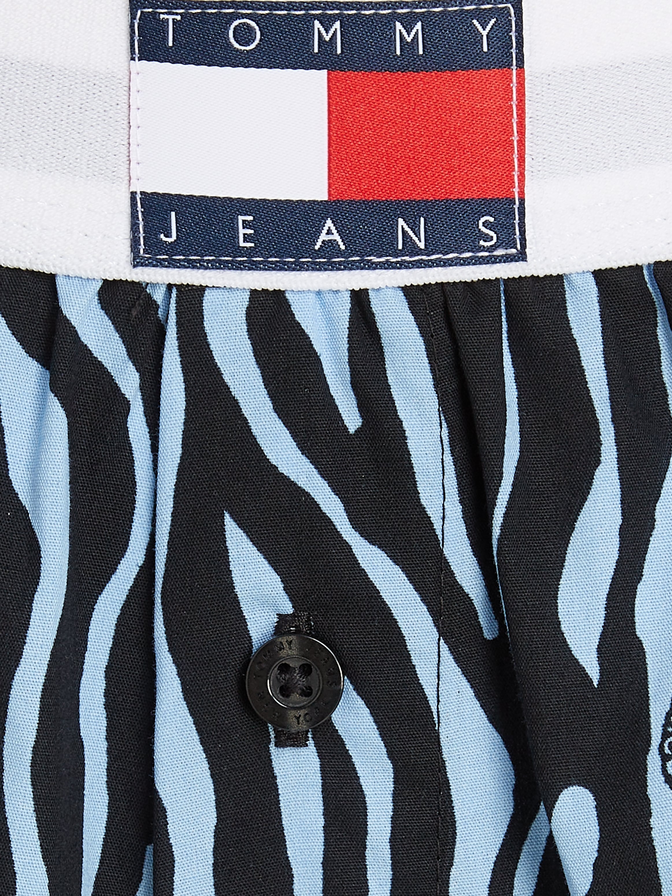 Tommy Hilfiger Underwear Schlafanzug »TANK - WOVEN SHORT PJ SET«, (2 tlg.),  mit elastischem Bund & Wäsche auf Rechnung bestellen