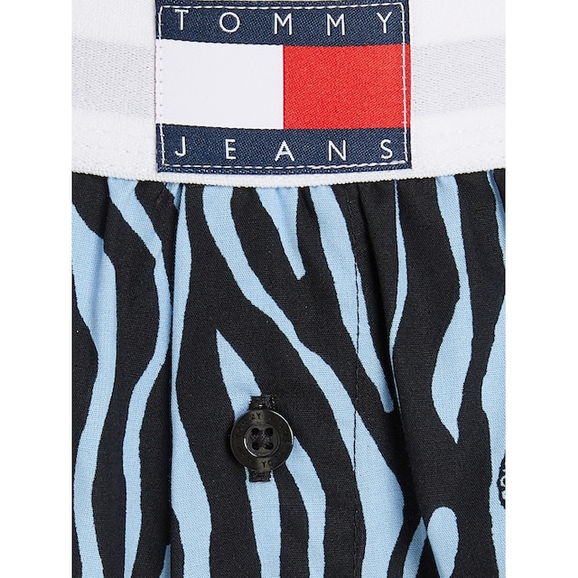 Tommy Hilfiger Underwear Schlafanzug »TANK - WOVEN SHORT PJ SET«, (2 tlg.),  mit elastischem Bund & Wäsche auf Rechnung bestellen