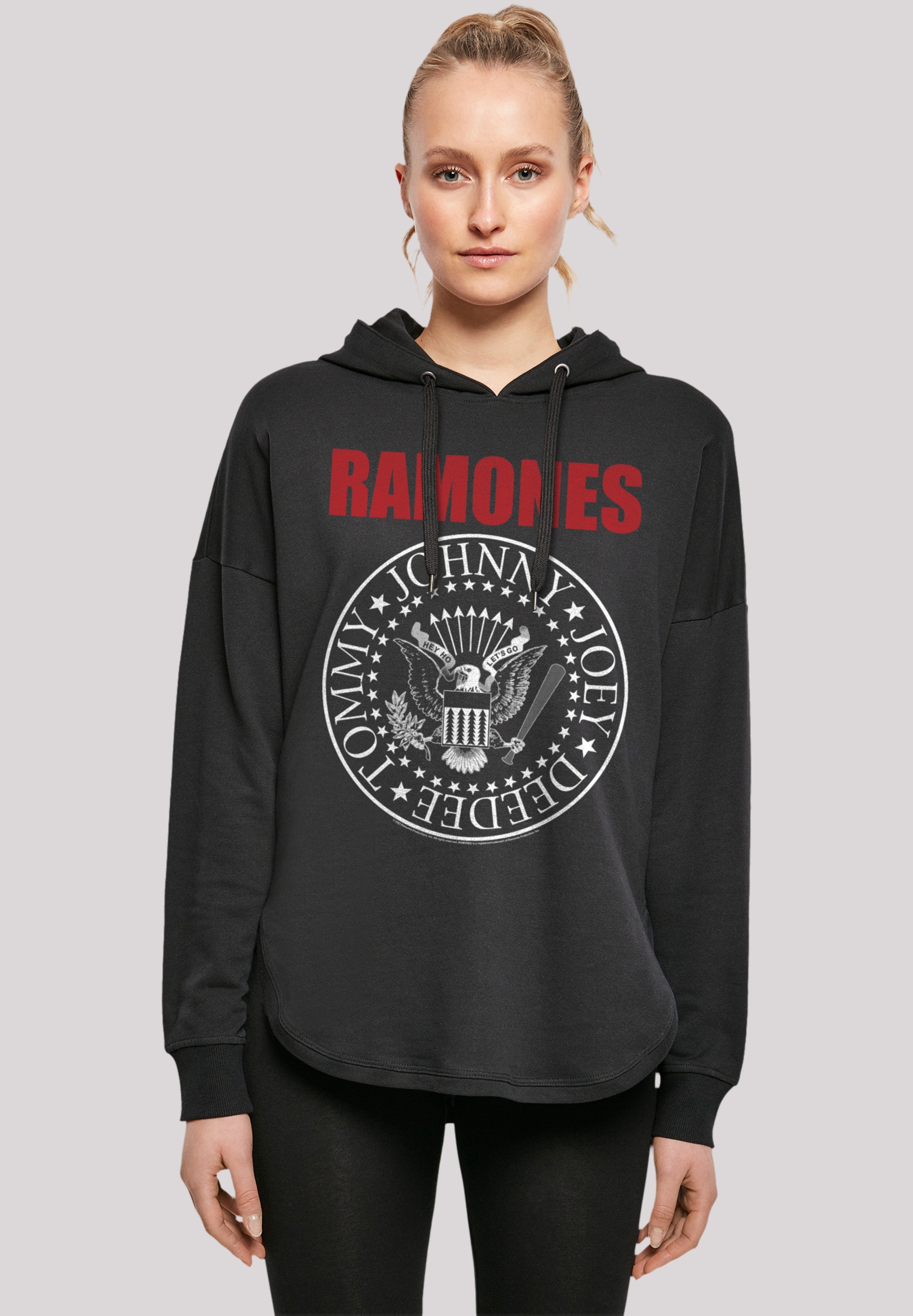 F4NT4STIC Sweatshirt »Ramones Rock Musik Band Red Text Seal«, Premium  Qualität, Band, Rock-Musik online kaufen | I'm walking