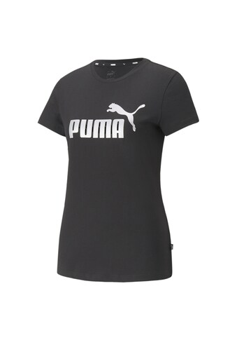 PUMA T-Shirt »Essentials+ Metallic Logo Damen T-Shirt« kaufen