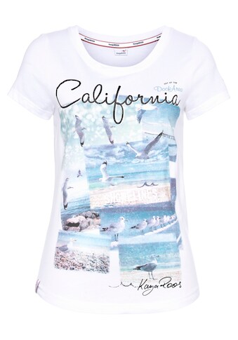 KangaROOS T-Shirt, mit sommerlich Frontprint im California-Style - NEUE KOLLEKTION kaufen