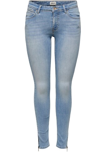 ONLY Skinny-fit-Jeans »ONLKENDELL RG SK ANK DNM TAI467 NOOS«, mit Reißverschluss... kaufen