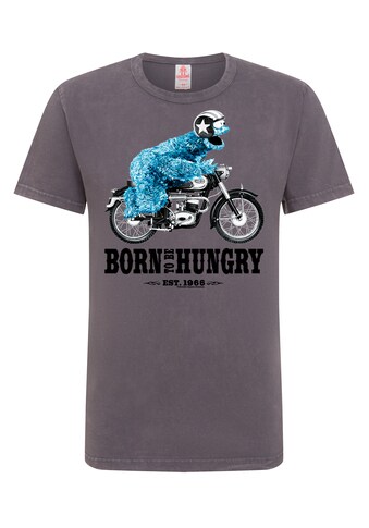 LOGOSHIRT T-Shirt »Sesamstrasse - Krümelmonster Motorrad«, mit lizenziertem Print kaufen