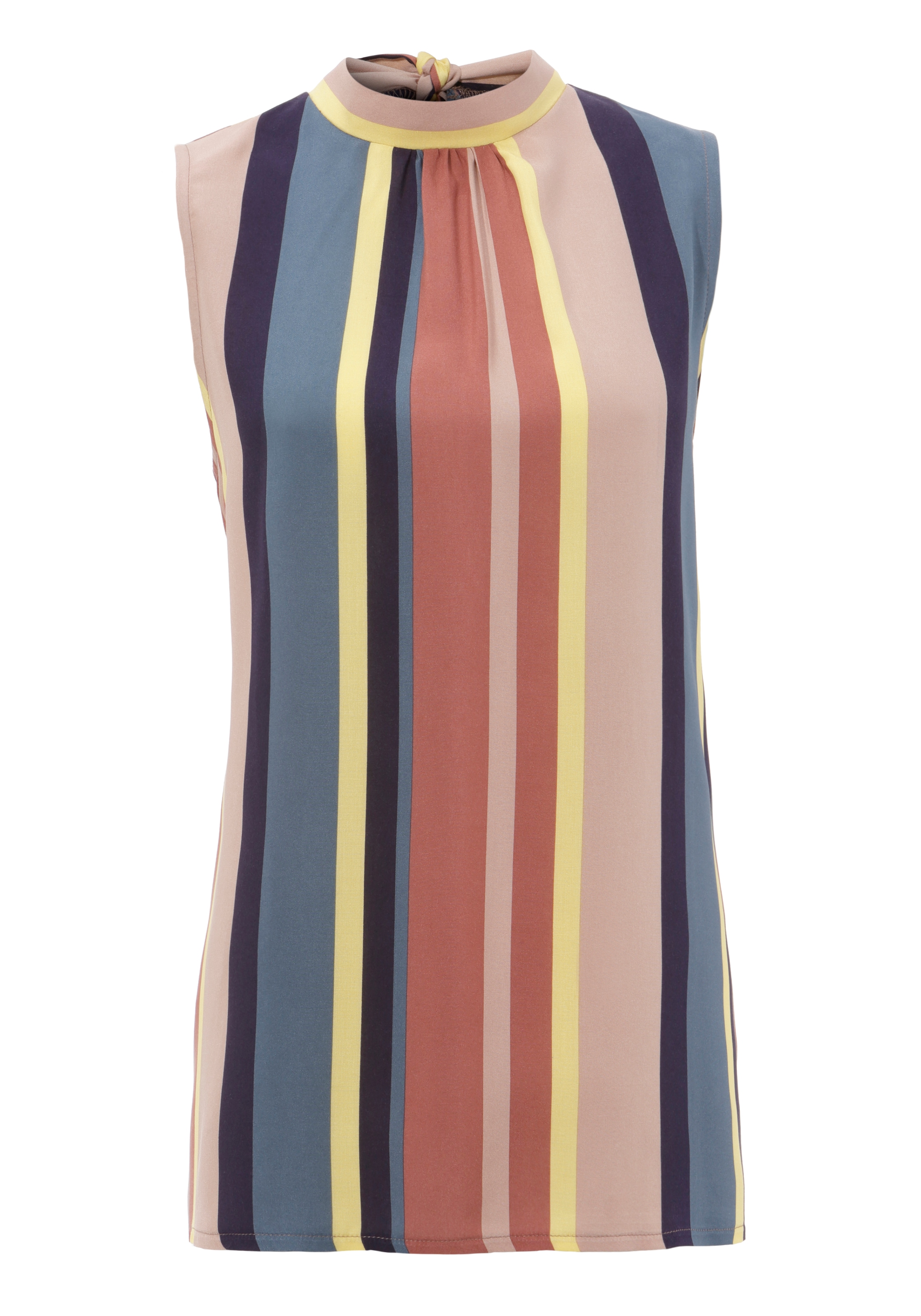 Aniston CASUAL Blusentop, mit farbharmonischen Streifen shoppen