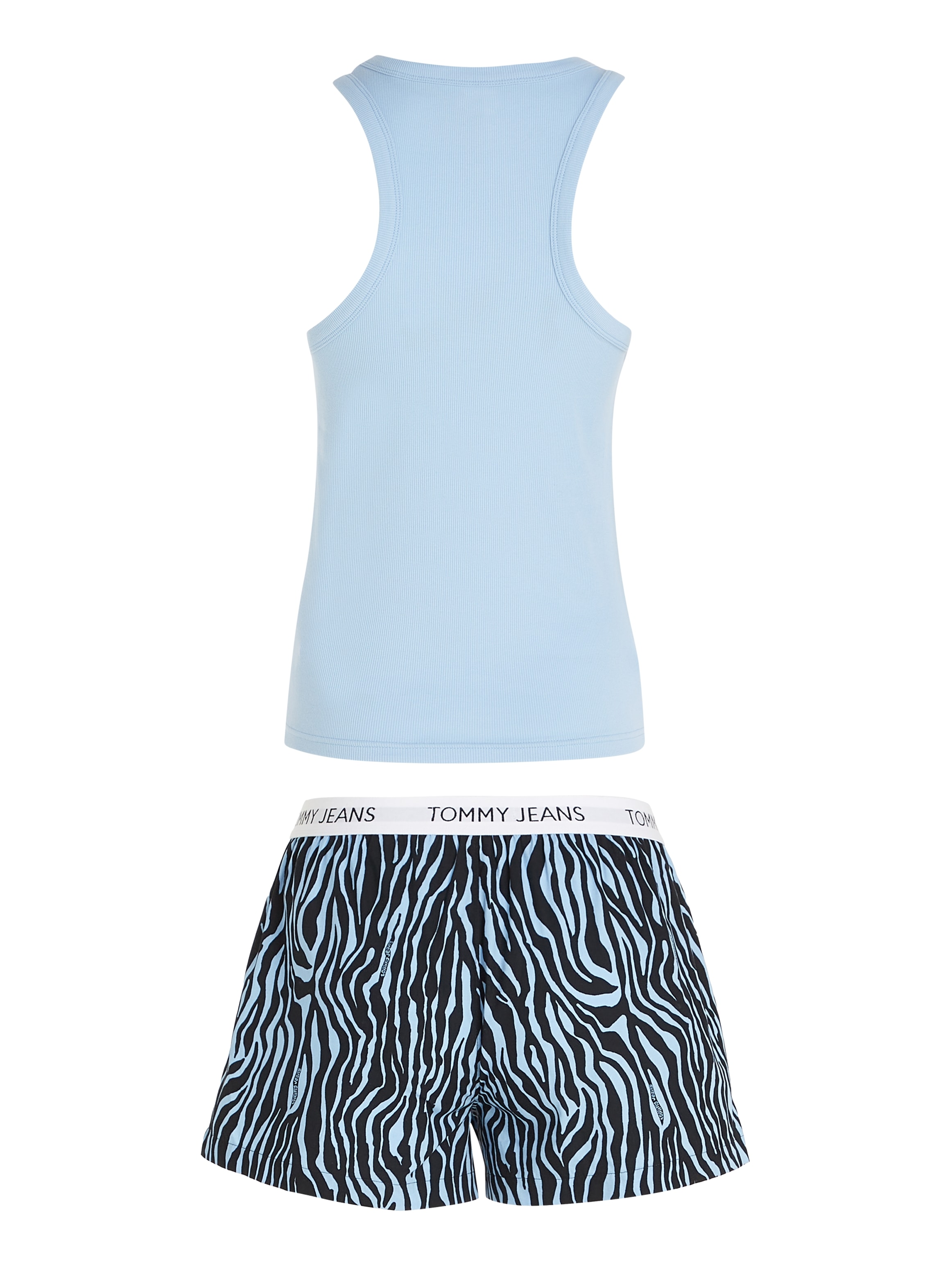 Tommy Hilfiger Underwear Schlafanzug »TANK - WOVEN SHORT PJ SET«, (2 tlg.),  mit elastischem Bund & Wäsche auf Rechnung bestellen | Pyjama-Sets