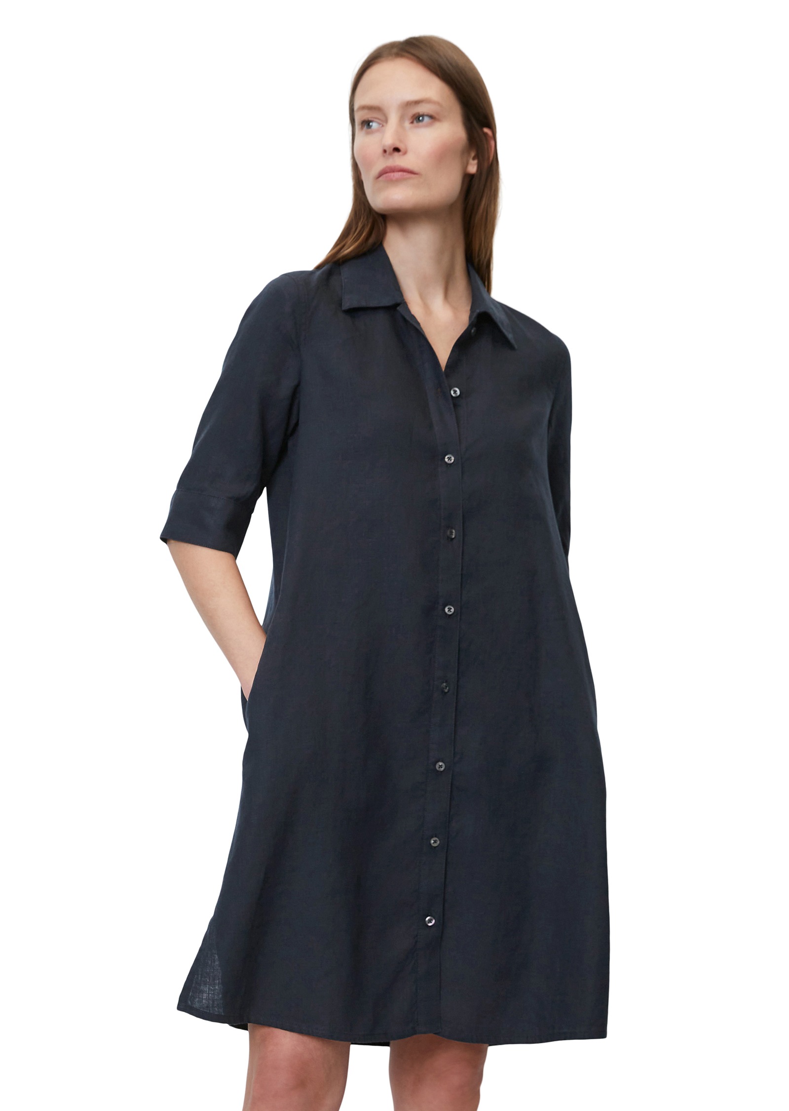 Marc O'Polo Blusenkleid »mit hohen Saum-Schlitzen« kaufen