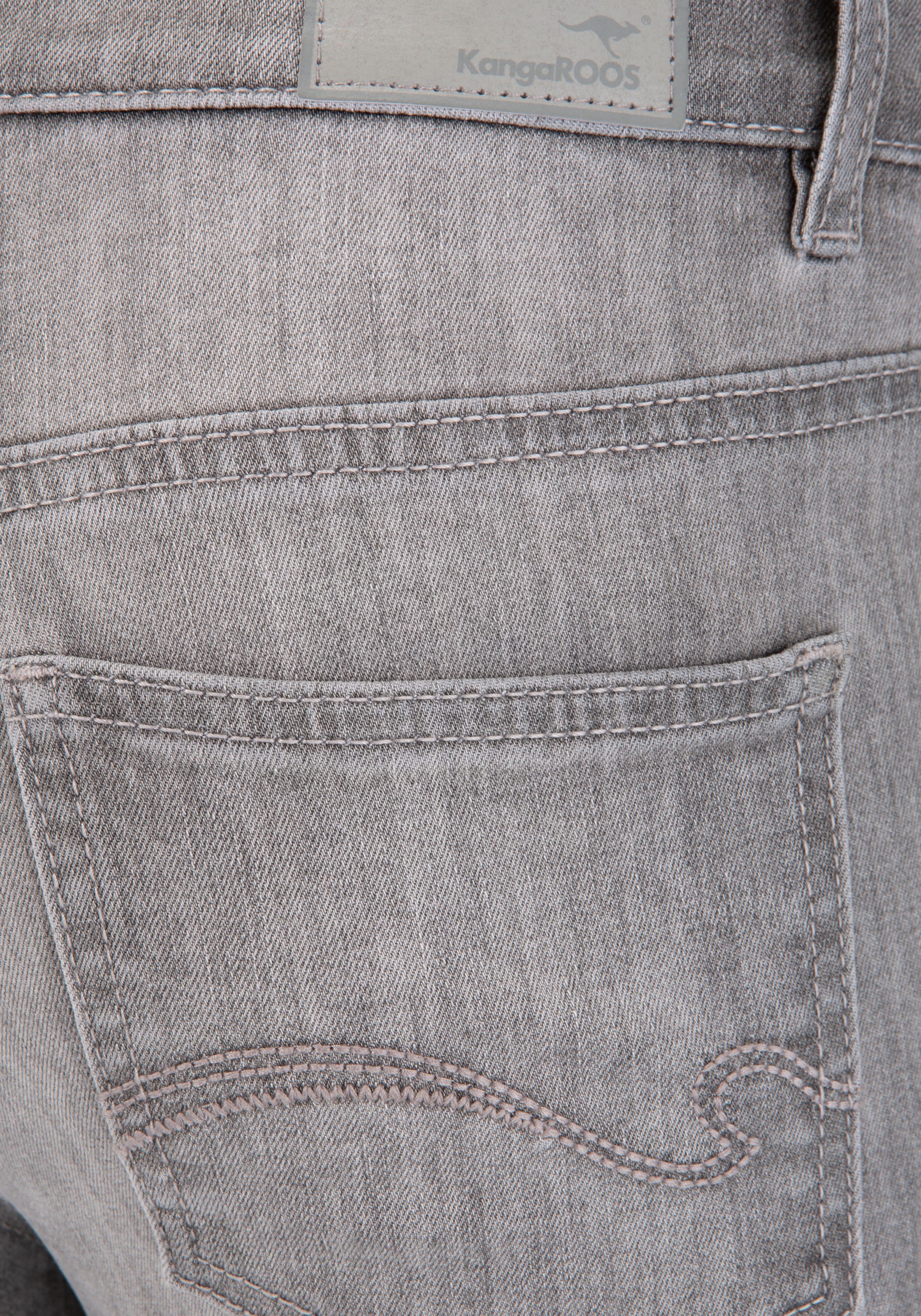 KangaROOS 5-Pocket-Jeans online SKINNY mit »SUPER | used-Effekt walking RISE«, HIGH I\'m