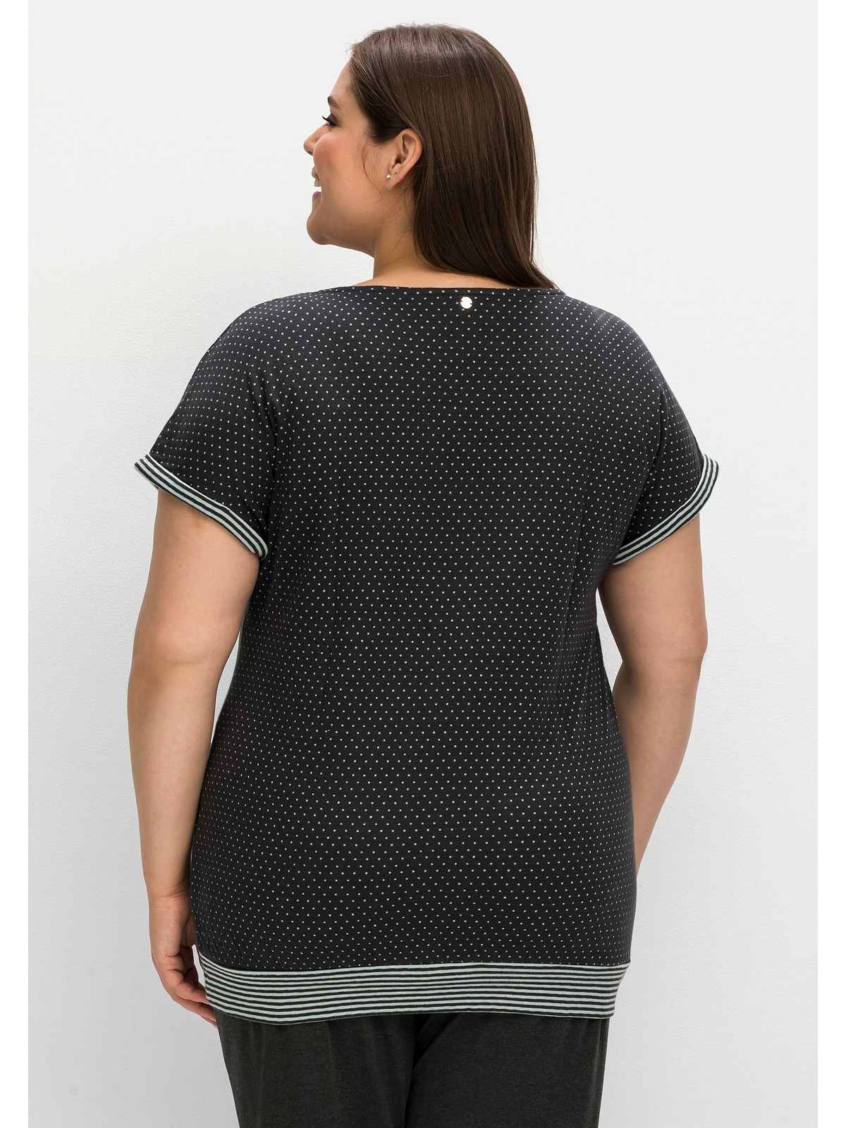 Sheego T-Shirt »Große Größen«, im Mustermix, aus Baumwolle bestellen
