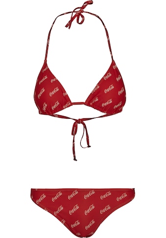 Merchcode Bügel-Tankini »Merchcode Ladies Coca Cola Logo AOP Bikini« kaufen