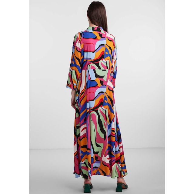 Y.A.S Hemdblusenkleid »YASSAVANNA LONG SHIRT DRESS«, mit 3/4 Ärmel online |  I\'m walking