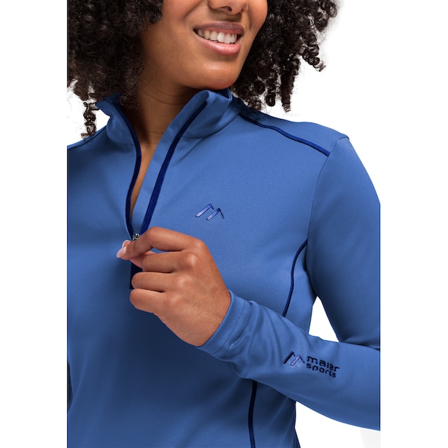 Maier Sports Fleecepullover »Jenna Rec«, Damen Midlayer, elastisches und  pflegeleichtes Half-Zip Fleece online kaufen | I\'m walking