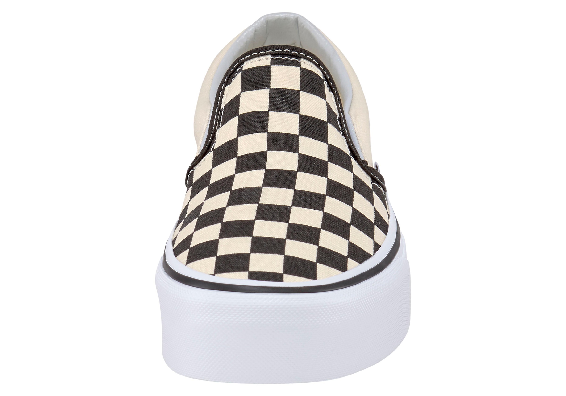 Vans shop platform checkerboard