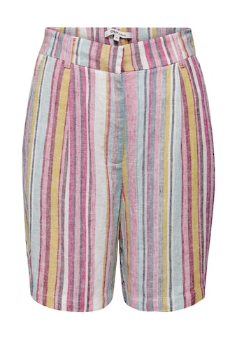 ONLY Shorts »ONLCARO HW LONG LINEN BLEND SHORTS TLR«, mit Leinen kaufen