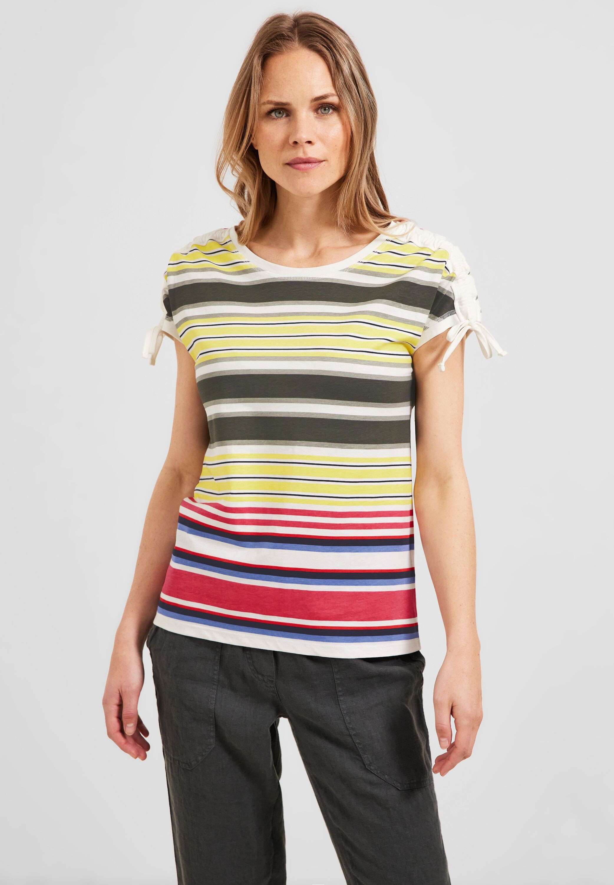 Cecil T-Shirt, mit Schulterdetail shoppen | I\'m walking | T-Shirts