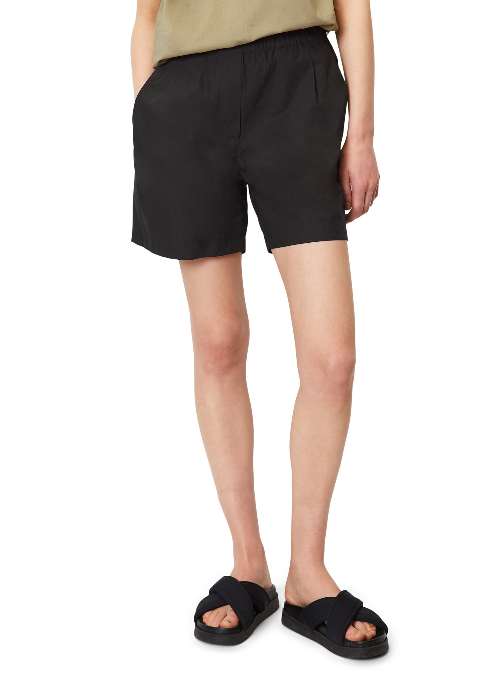 Marc O'Polo Shorts »aus Papertouch-Popeline« kaufen