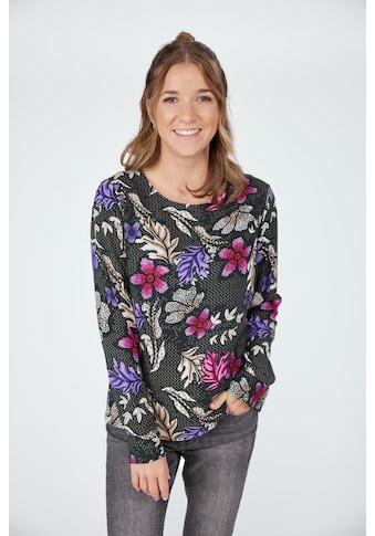 Shirtbluse »OnellaL«, mit allover Blumenprint