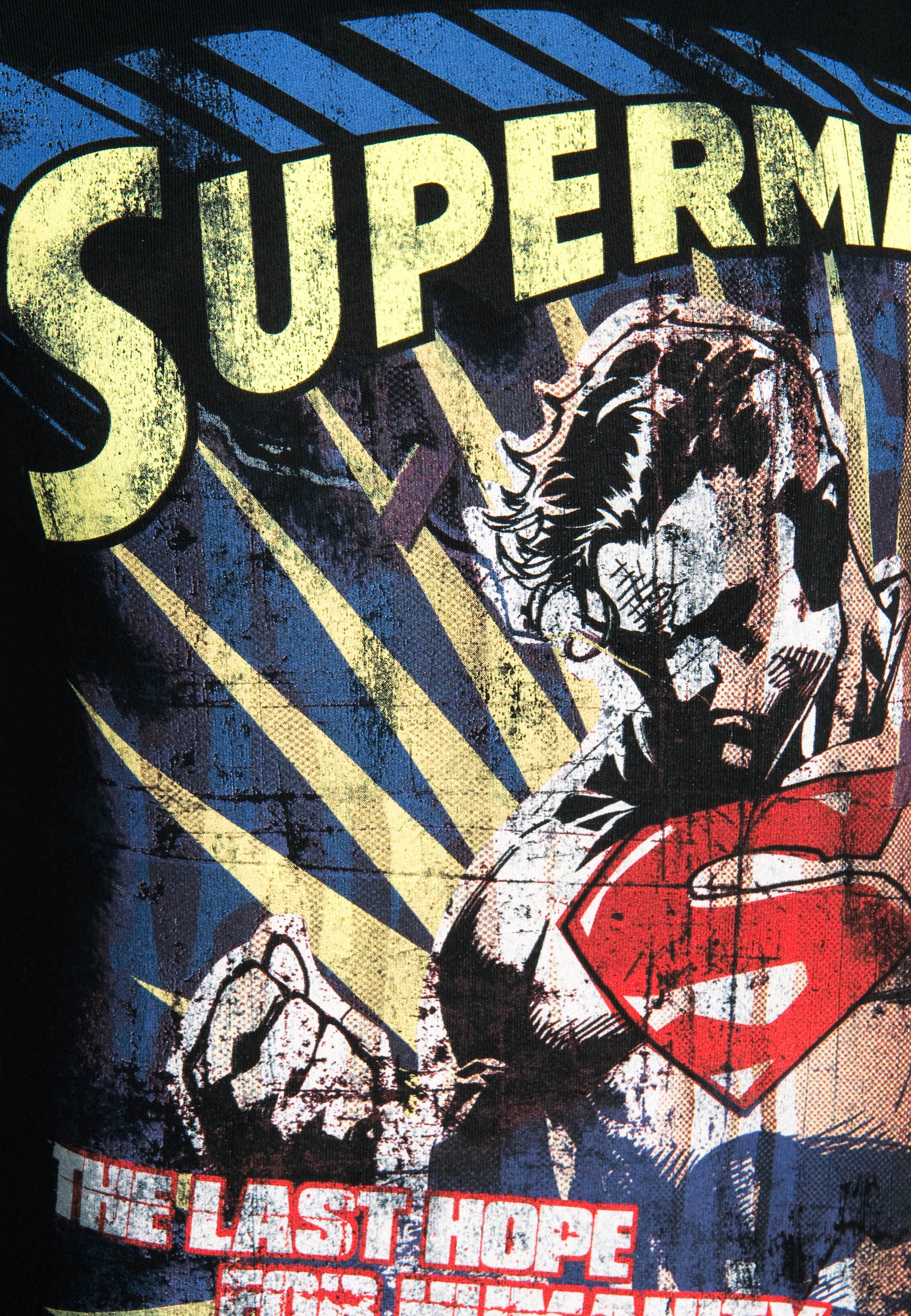 | The mit Last T-Shirt I\'m LOGOSHIRT lizenziertem Originaldesign Hope«, – bestellen »Superman walking
