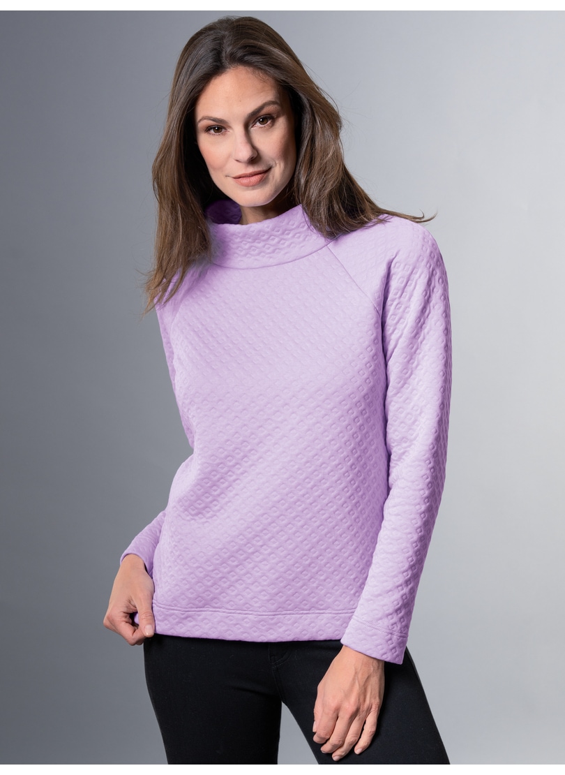 Trigema Sweatshirt | in kaufen walking Sweatshirt I\'m »TRIGEMA Jacquard-Strick-Qualität« online