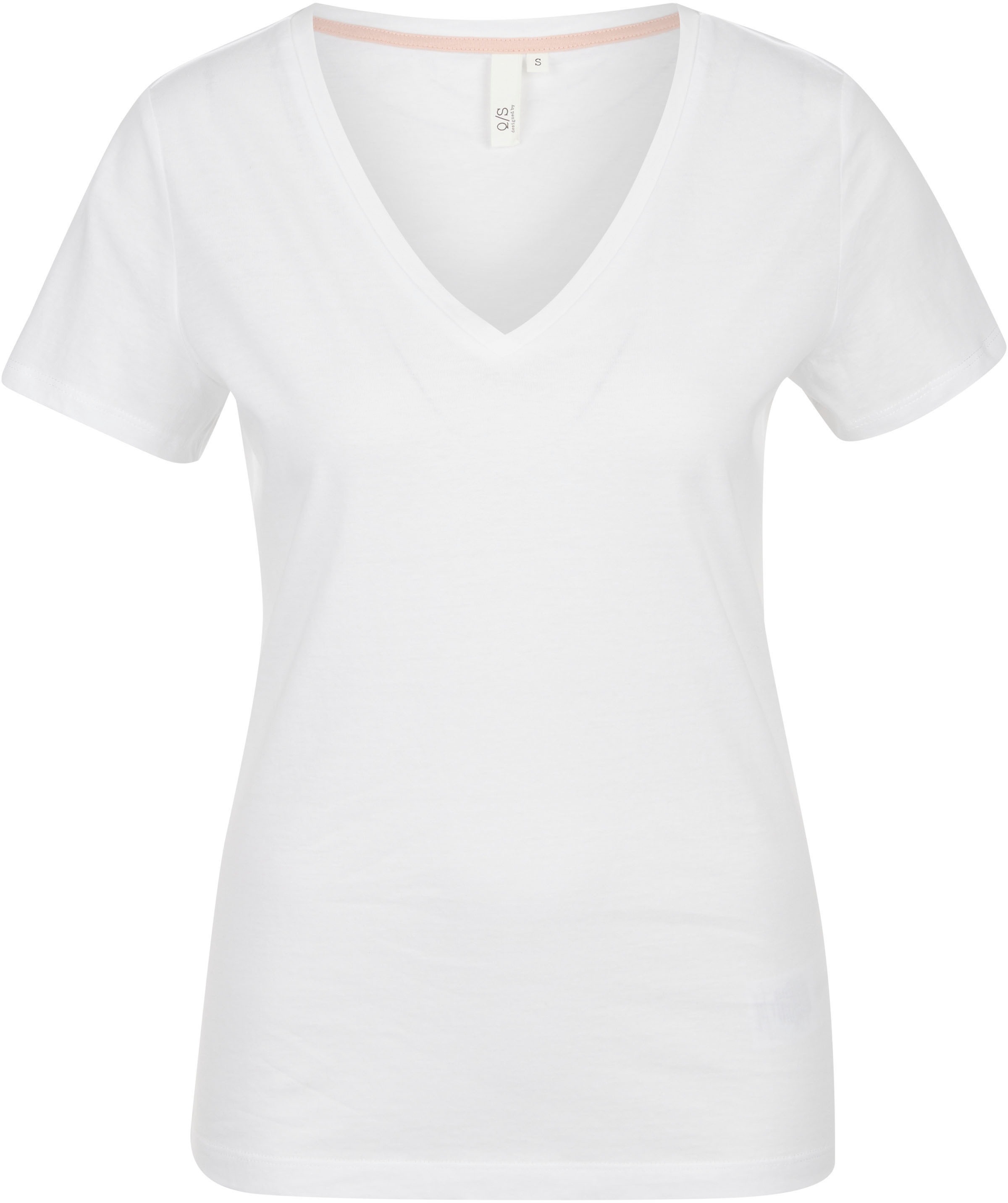 Q/S by s.Oliver T-Shirt, mit trendy V-Ausschnitt kaufen