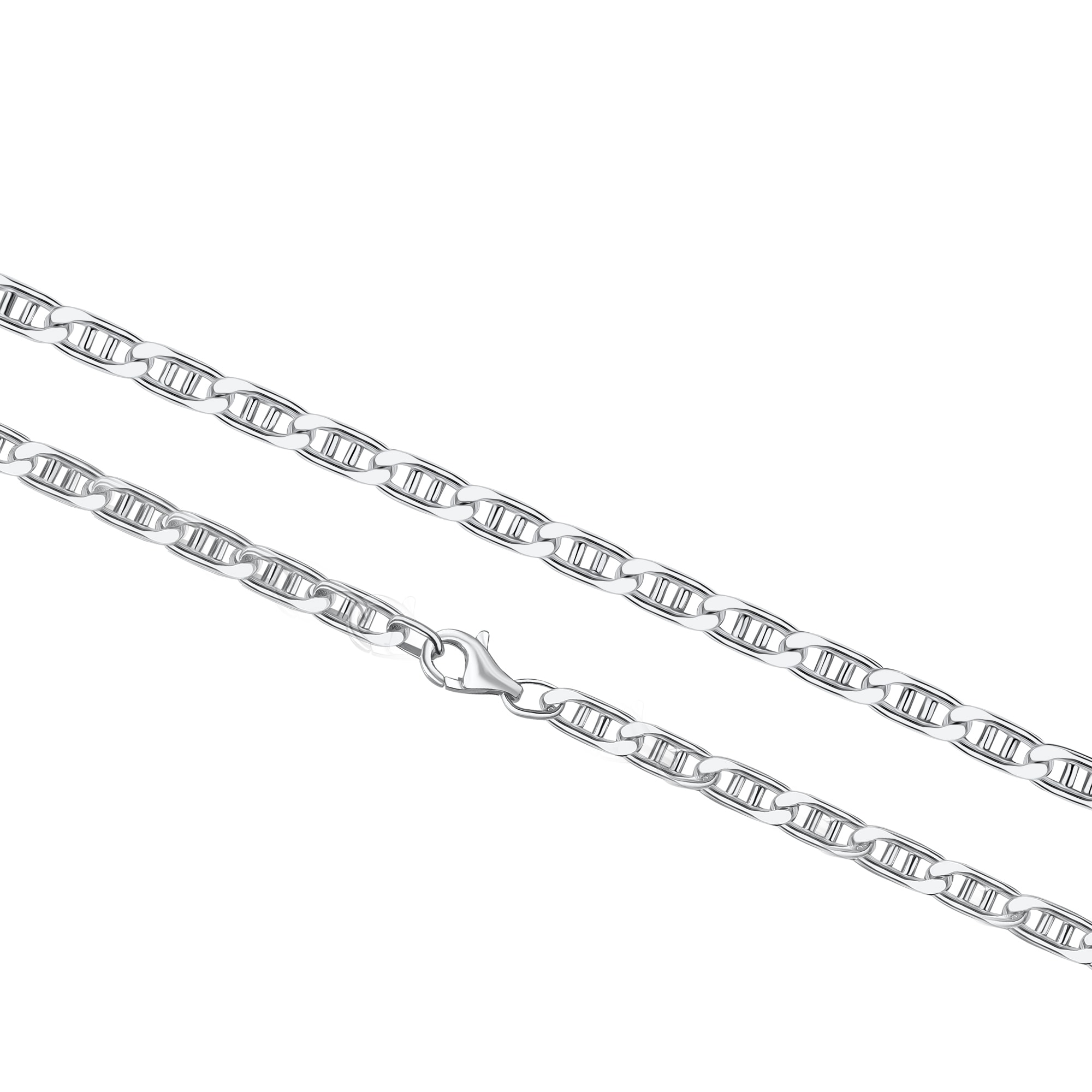 Vivance Armband »925/- Sterling Silber weiß Doppel-Stegpanzerarmband 21 cm«  online kaufen | I\'m walking