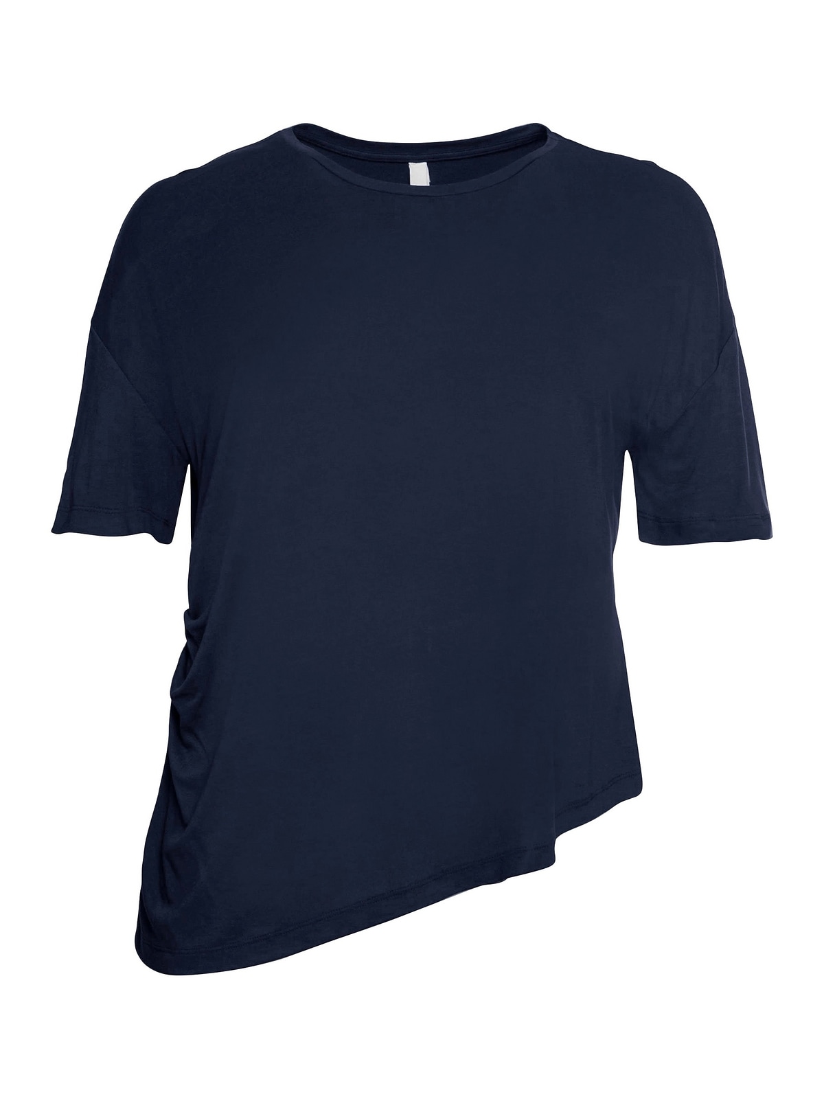 Sheego T-Shirt »Große Größen«, mit asymmetrischem Saum und Faltendetail  kaufen | I'm walking