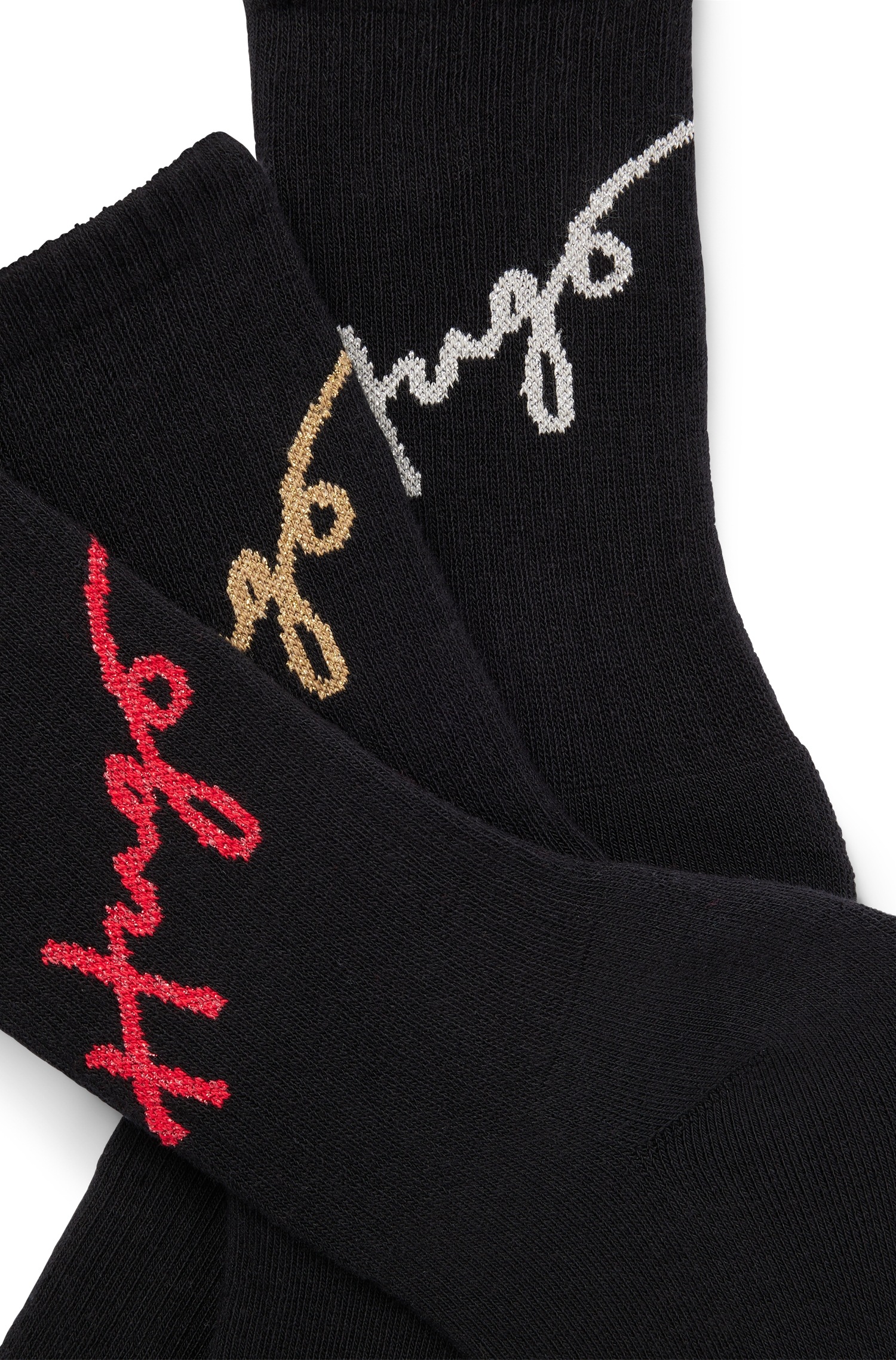 HUGO Socken »3P online 3er Mit I\'m kaufen walking (Packung, CC Pack), Logoschriftzug QS | GIFTLUREX W«
