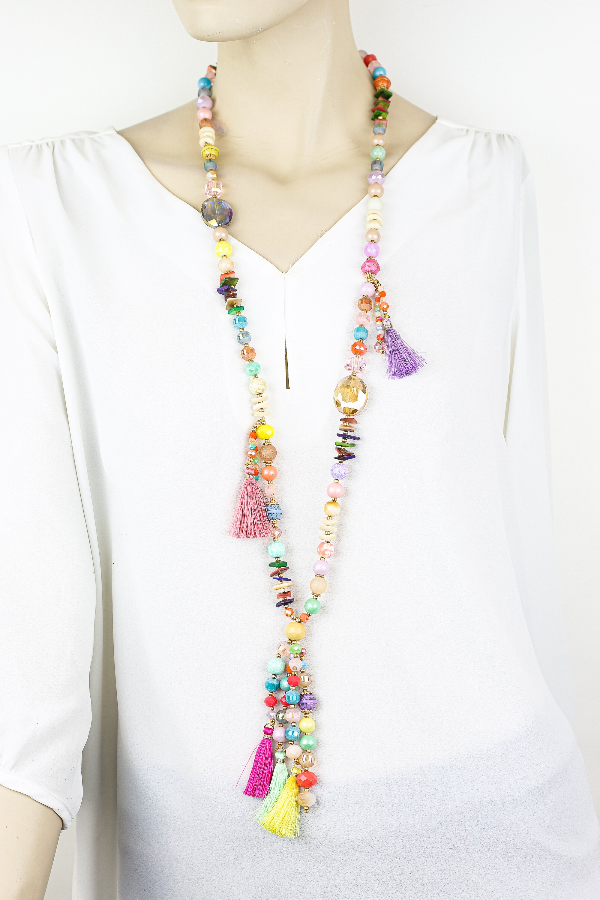 Lange Perlen Kette I\'m ALESSANDRO Materialien | aus walking »Shanghai«, COLLEZIONE verschiedenen bestellen