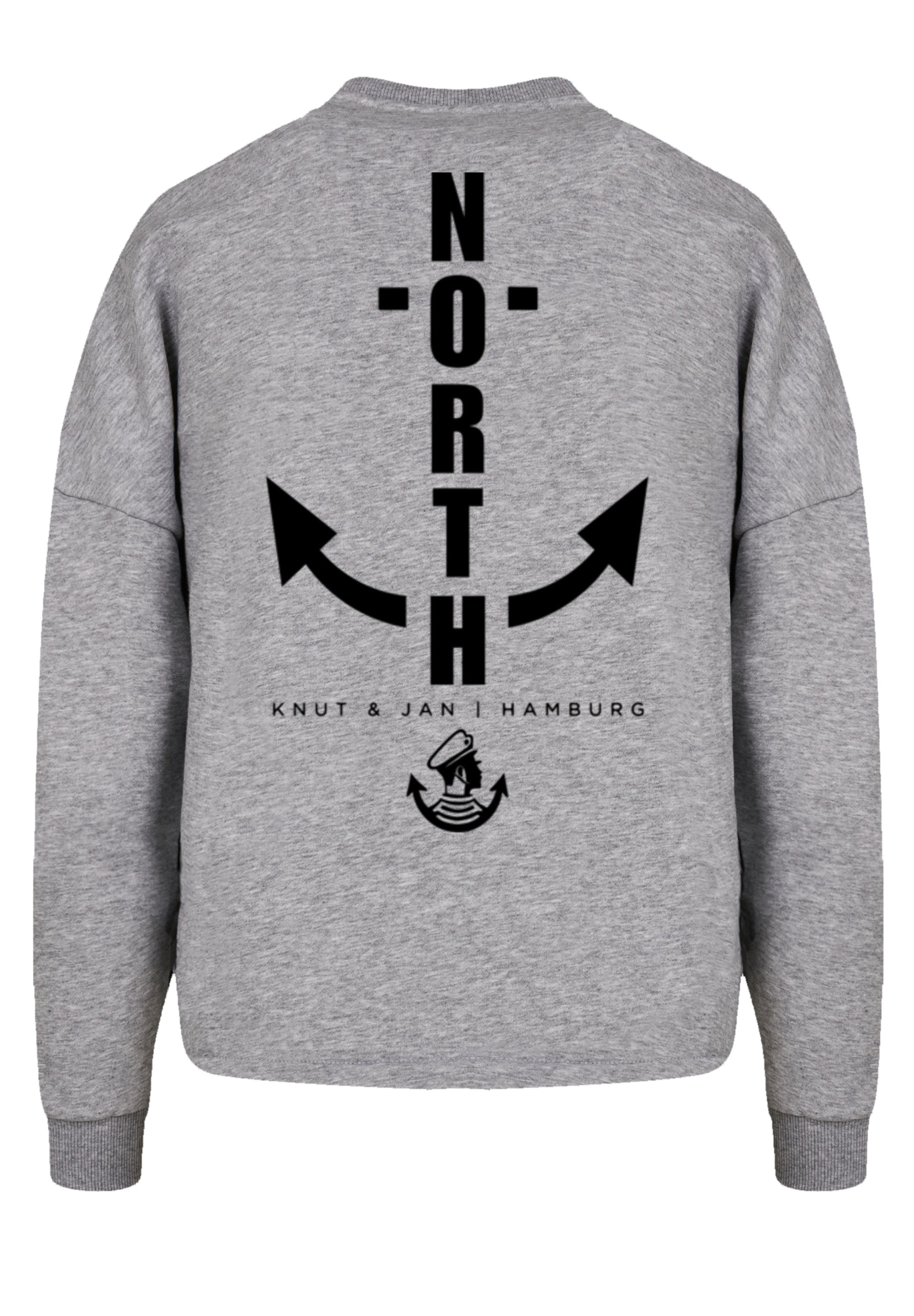 F4NT4STIC Sweatshirt »North Knut walking Jan I\'m Anchor | Print & Hamburg«, kaufen