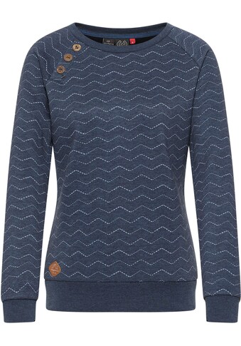 Ragwear Sweater »DARIA ZIG ZAG«, im Ziz Zag Allover-Print kaufen