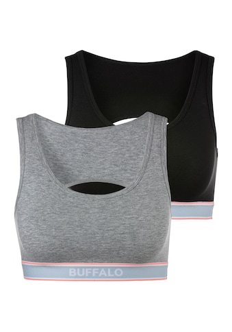 Buffalo Bustier, (2 tlg., 2er-Pack), mit Cut-Out am Rücken kaufen