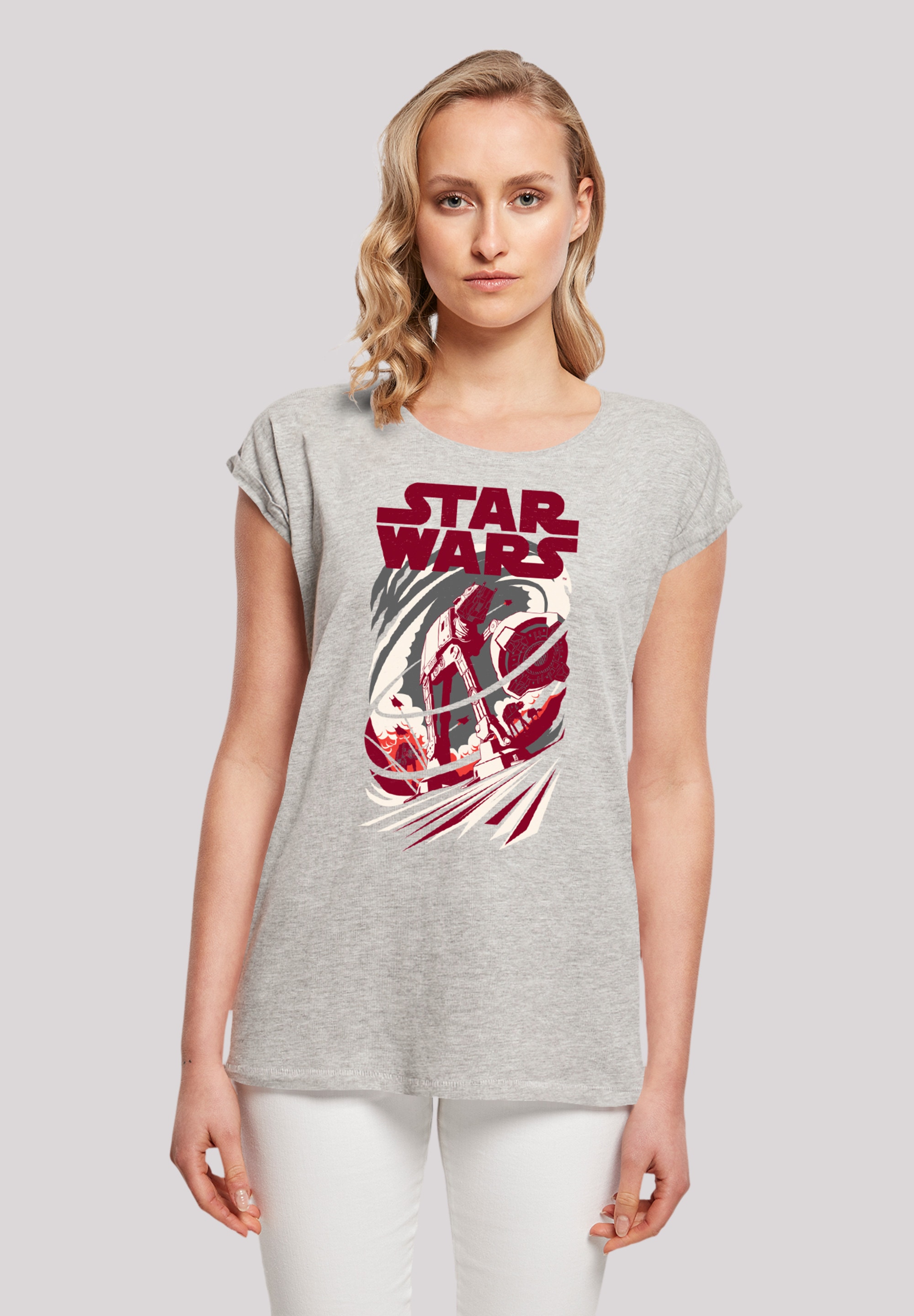 F4NT4STIC T-Shirt »Star Wars Turmoil«, Premium Qualität | I'm walking