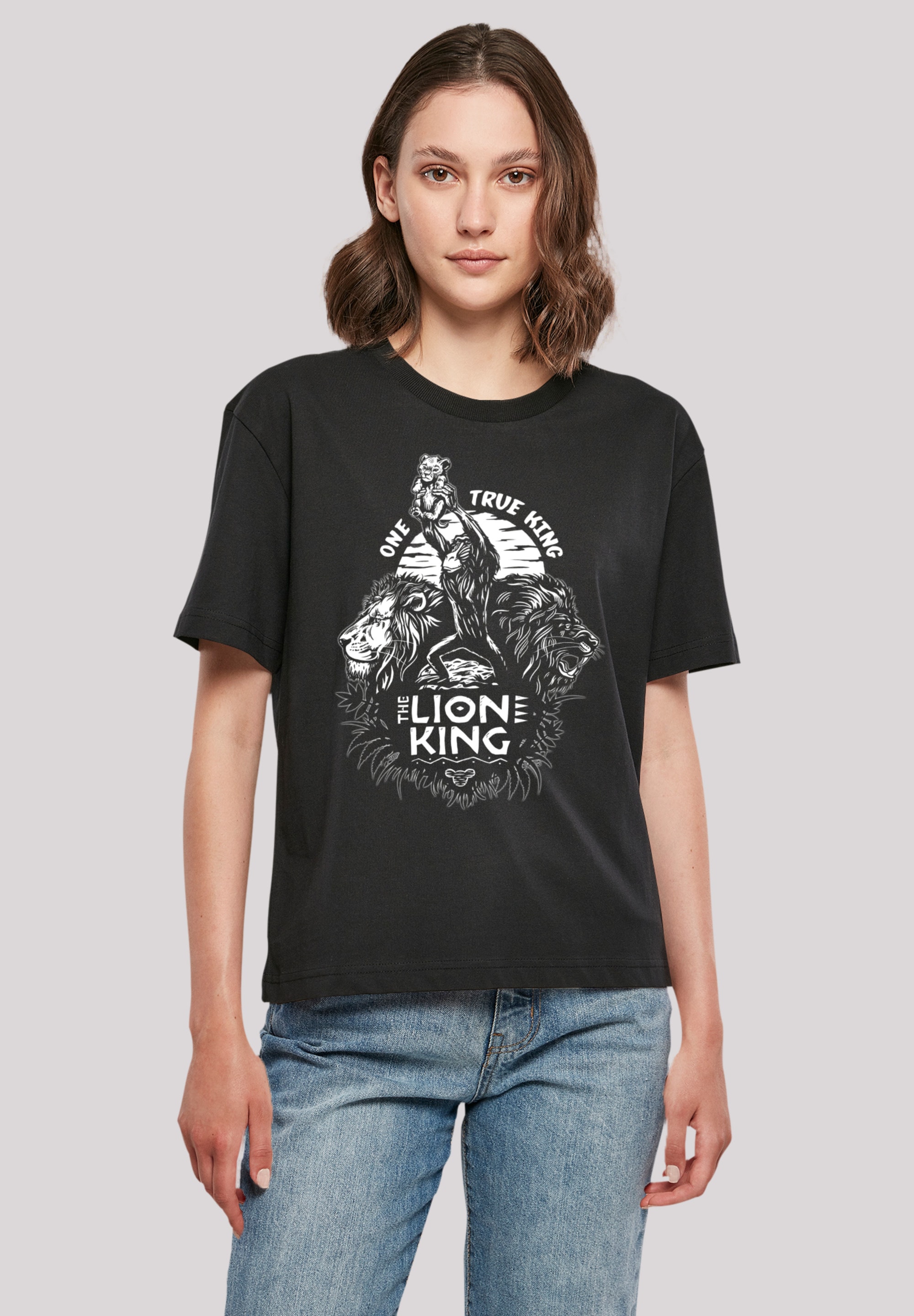 F4NT4STIC T-Shirt »Disney König kaufen True walking I\'m Premium Löwen One | online der King«, Qualität