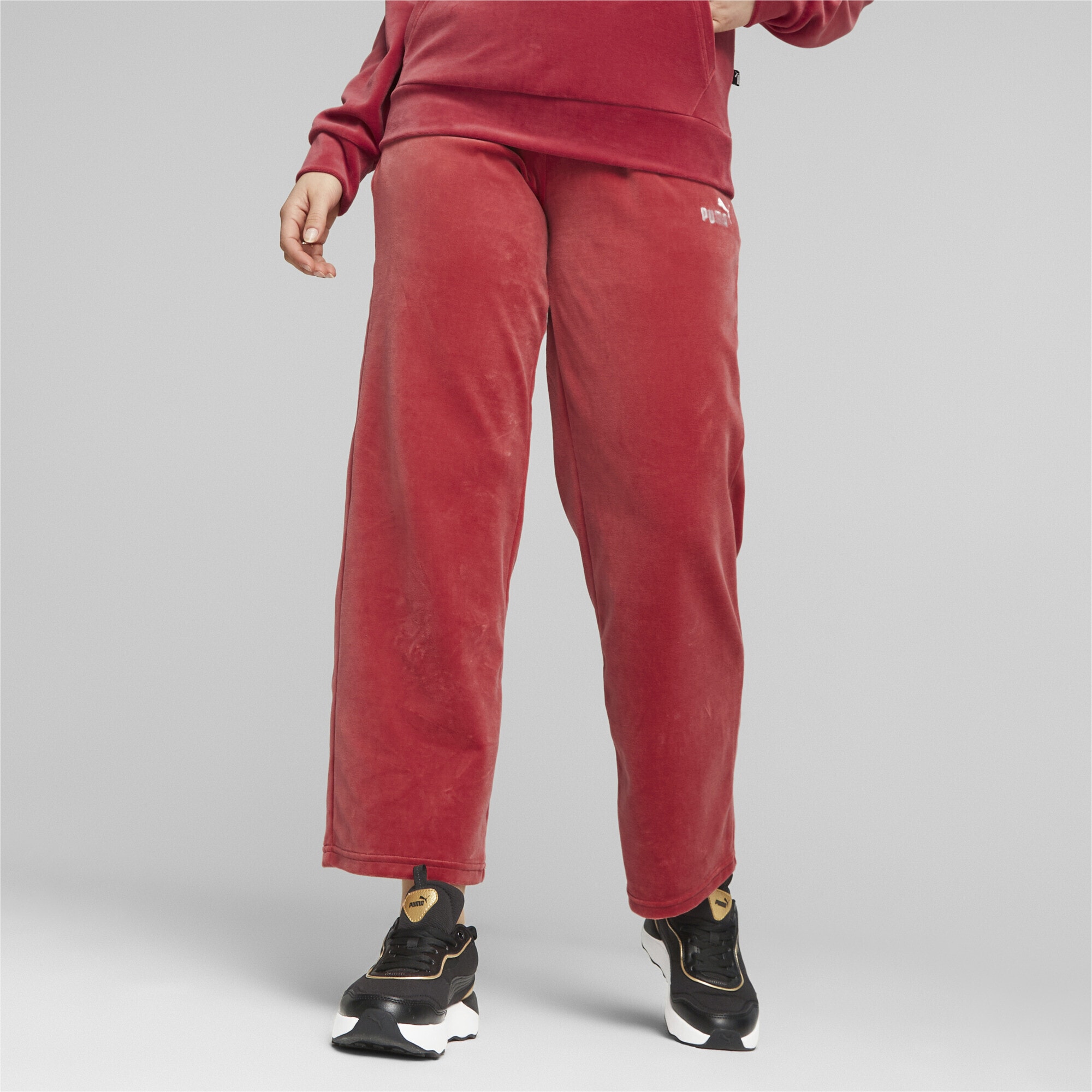 PUMA Sporthose »ESS+ Straight Leg-Hose Damen« online kaufen | I\'m walking