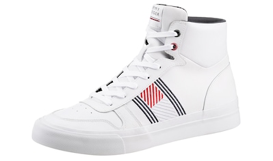 Tommy Hilfiger Sneaker »CORE CORPORATE HIGH LEATHER FLAG«, mit farbigen Details kaufen