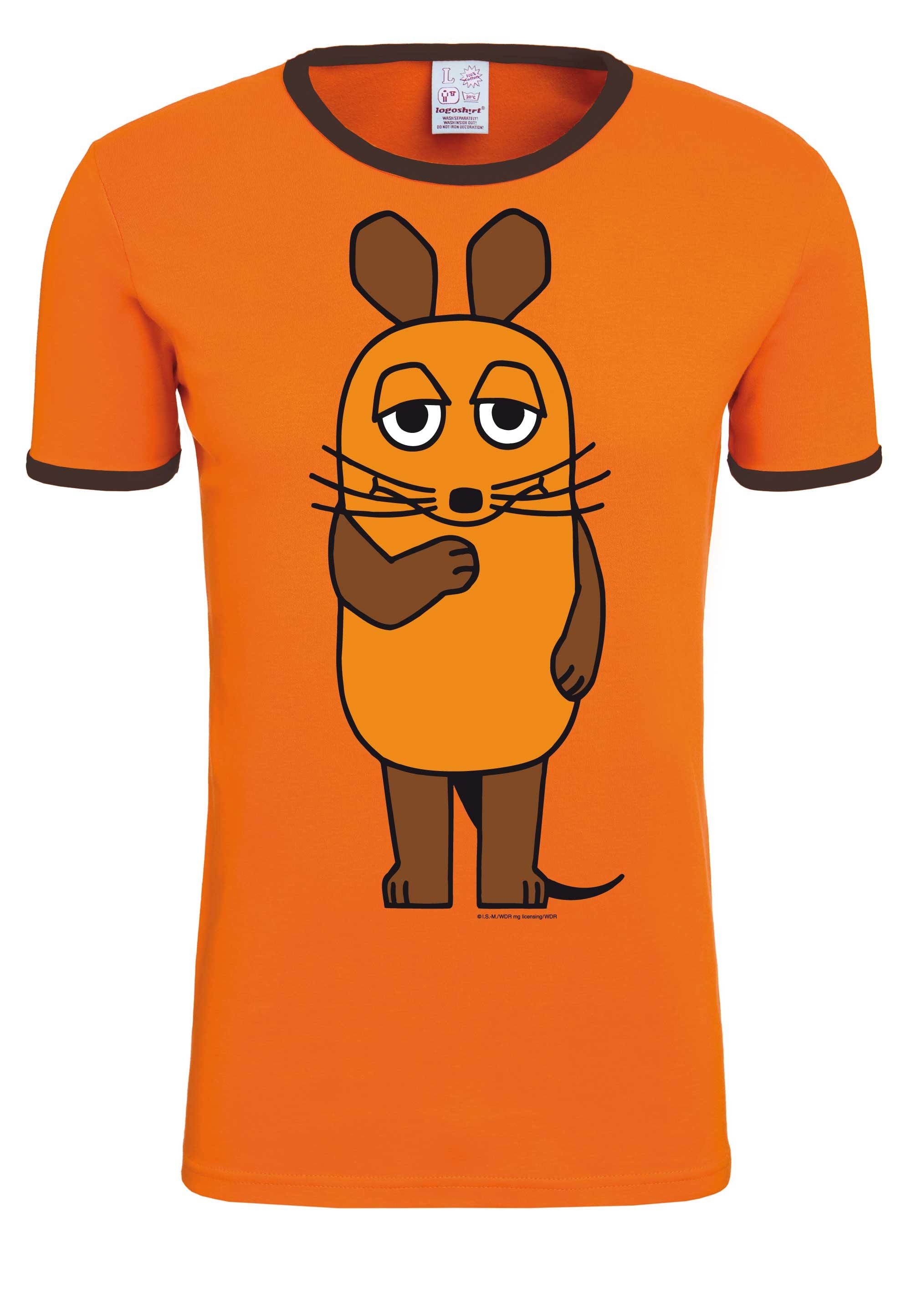 LOGOSHIRT T-Shirt »Die lizenziertem - Maus«, mit mit Die Sendung Print kaufen Maus der