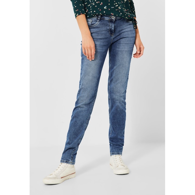 Cecil Slim-fit-Jeans, Middle Waist shoppen