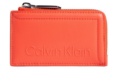 Calvin Klein Kartenetui »MINIMAL HARDWARE CARDHOLDER SM«, mit Logo Prägung kaufen