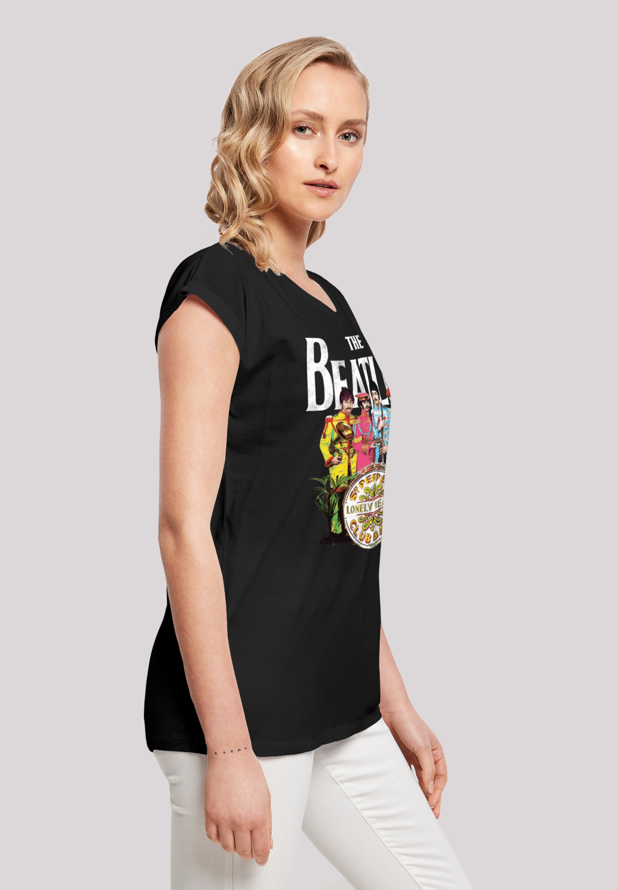 F4NT4STIC T-Shirt »The Beatles Band Sgt Pepper online Print Black«