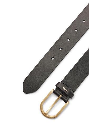 HUGO Ledergürtel »Zoey Belt 3,5cm«, mit kontrastfarbener Boss-Prägung am  Verschluss online kaufen | I'm walking