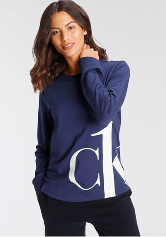 Calvin Klein Pyjamaoberteil, mit Logodruck kaufen
