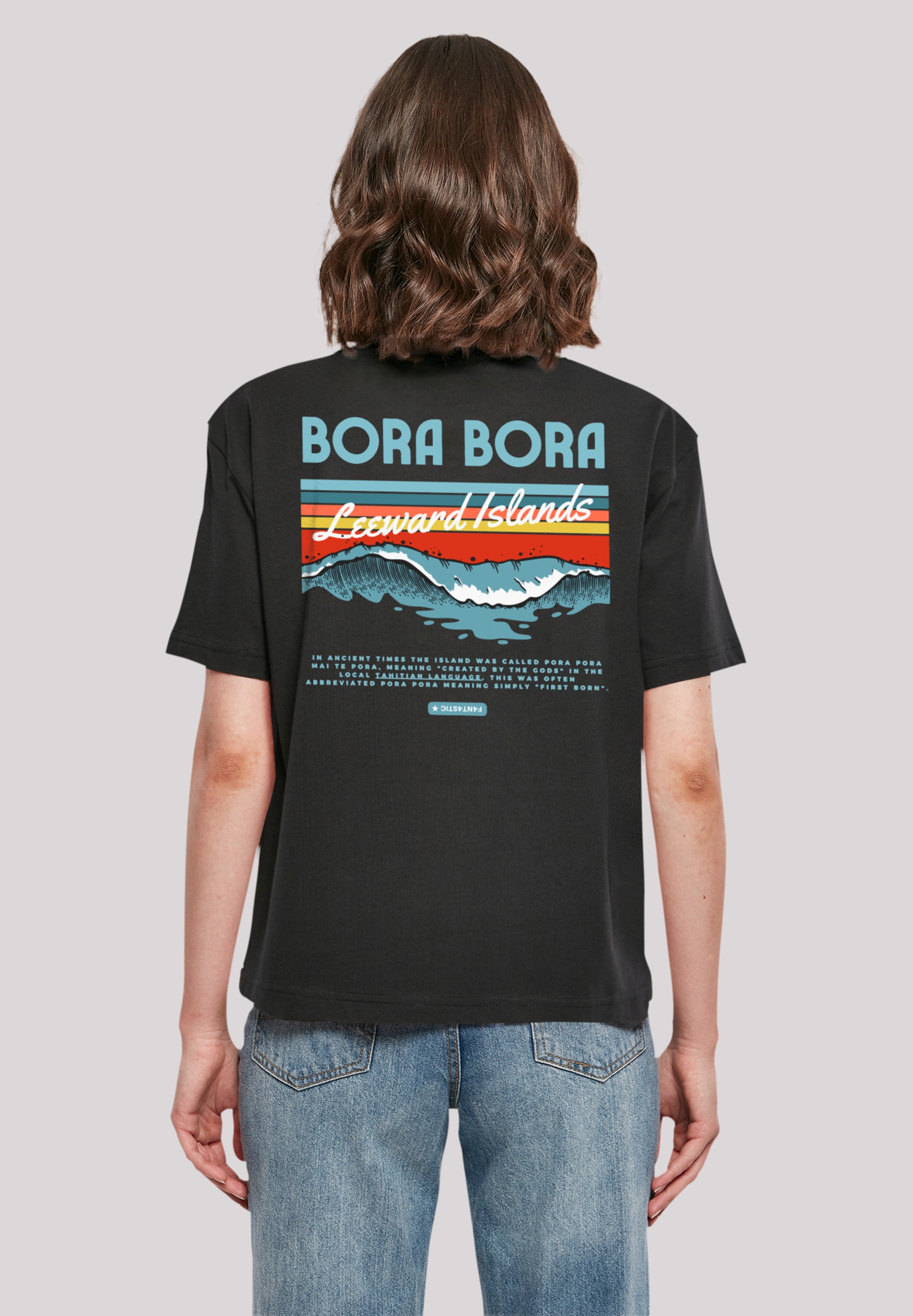 Print Leewards F4NT4STIC kaufen Bora T-Shirt Island«, »Bora