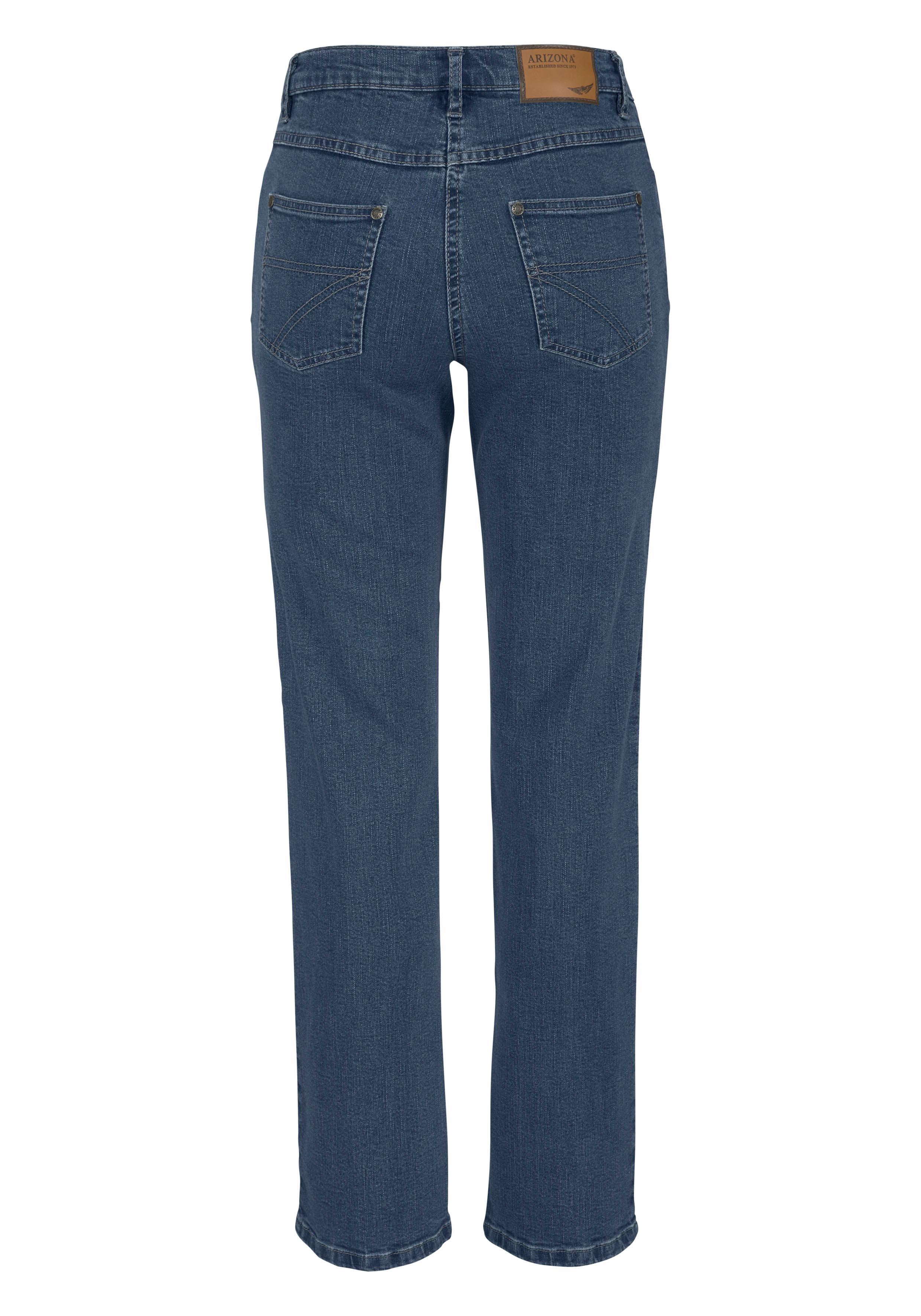 Arizona Gerade Jeans »Comfort-Fit«, High online walking Waist I\'m 