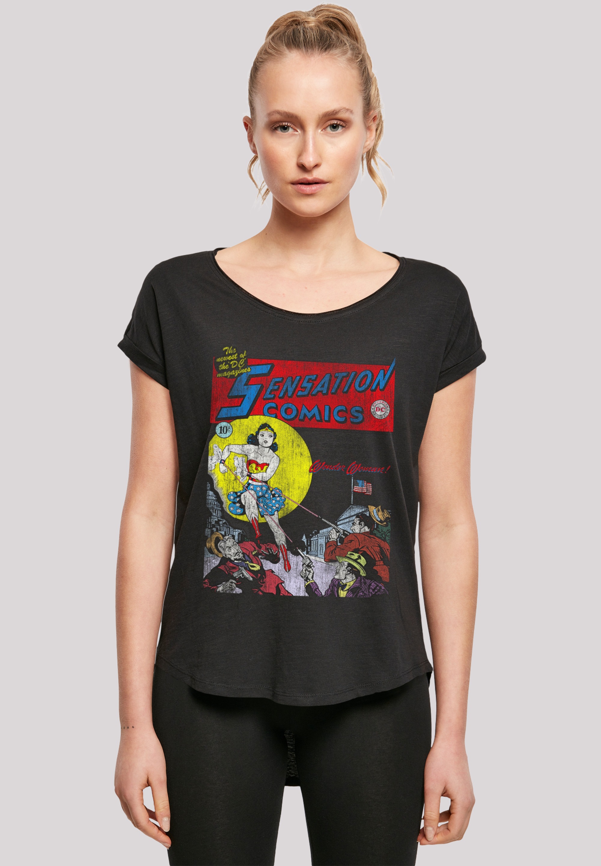 F4NT4STIC T-Shirt »DC Comics Print Woman Comics Issue Wonder Sensation shoppen Cover«, 1