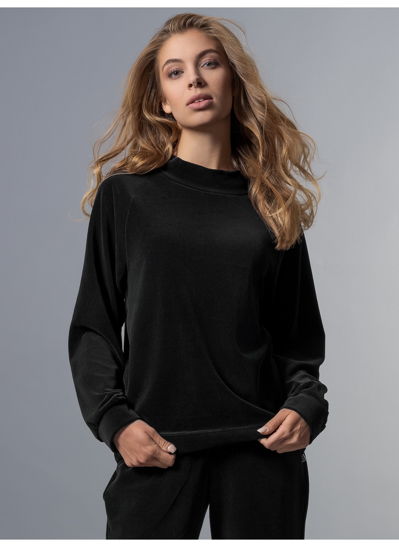 Trigema Sweatshirt »TRIGEMA Nicki Pullover mit Kordelzug« | I\'m walking | Sweatshirts