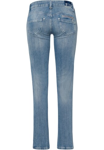 Freeman T. Porter Straight-Jeans »Alexa Straight SDM«, mit Deko-Zippern und Nieten-Dekor kaufen